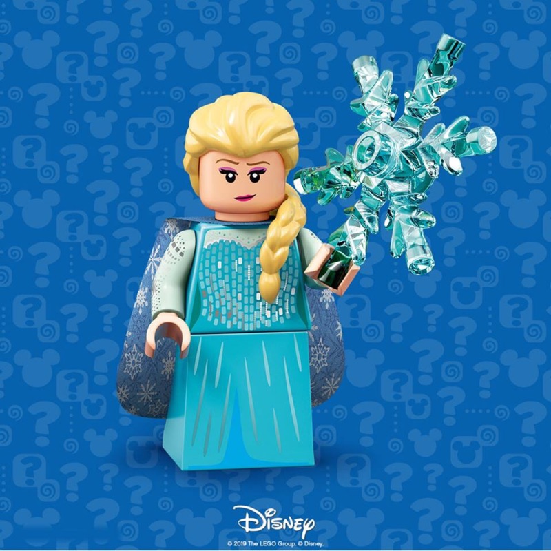 《Bunny》LEGO 樂高 71024 9號 艾莎 Elsa 女王 冰雪奇緣 迪士尼2代人偶包