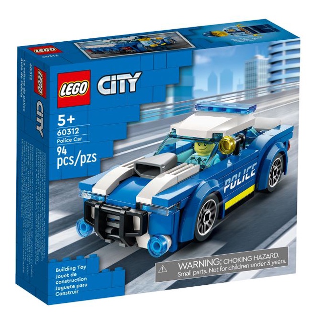 【台南樂高 益童趣】LEGO 60312 警車 城鎮系列 CITY 生日禮物 送禮 正版樂高