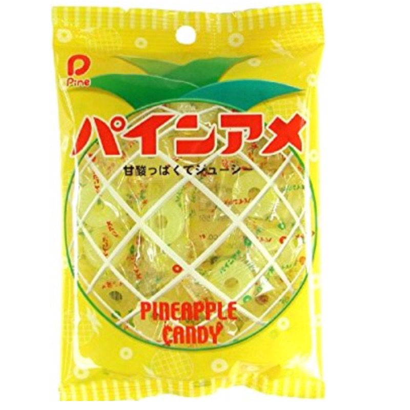 日本代購 日本 進口零食 pine 鳳梨糖 120g硬糖