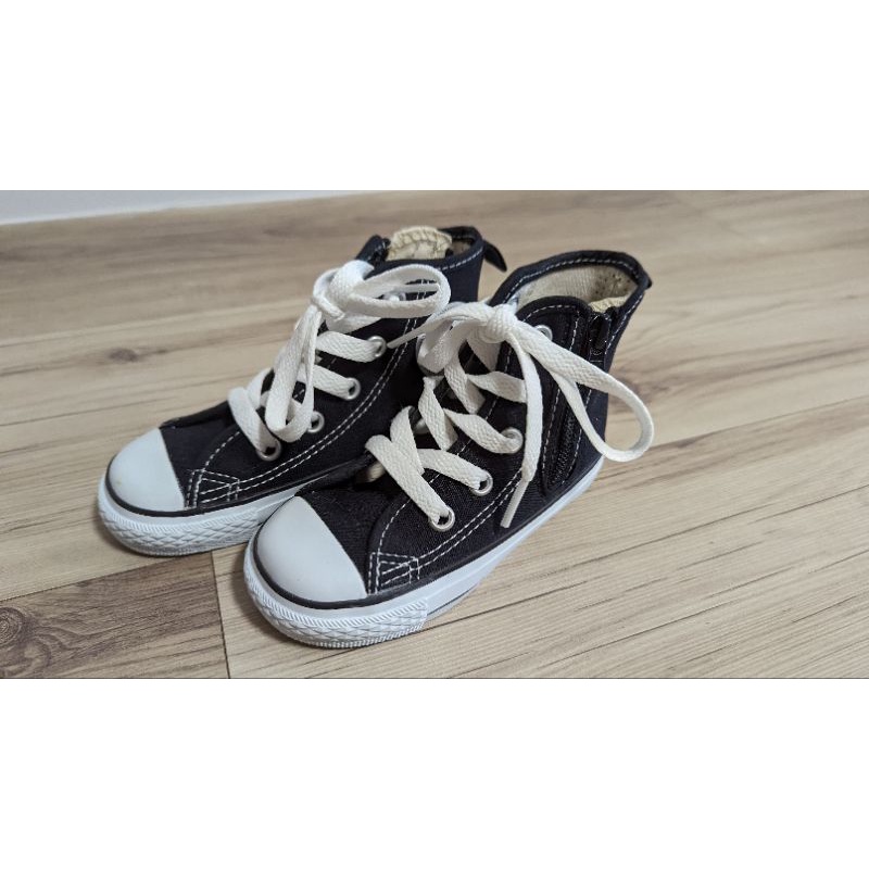 &lt;全新CONVERSE匡威&gt; 品牌真品CHUCK 70 1970 HI 吸震減壓帆布高筒休閒鞋男童鞋女童鞋 黑色