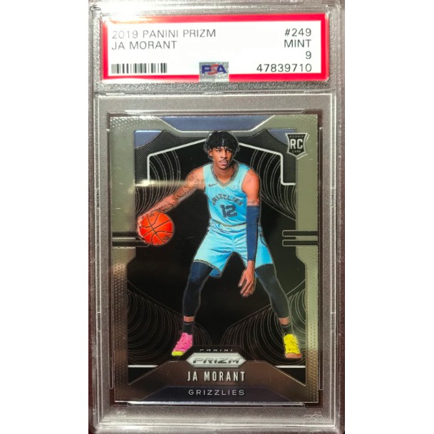 PANINI PRIZM JA MORANT RC PSA 9 新人鑑定卡