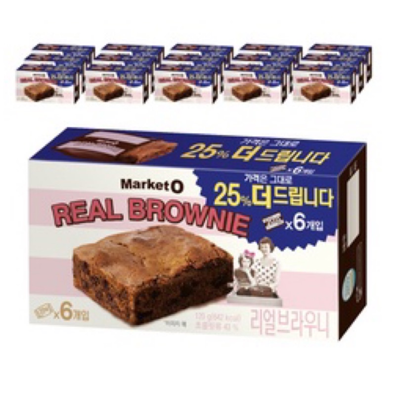 韓國🇰🇷直送 Market O 巧克力布朗尼蛋糕(2盒)