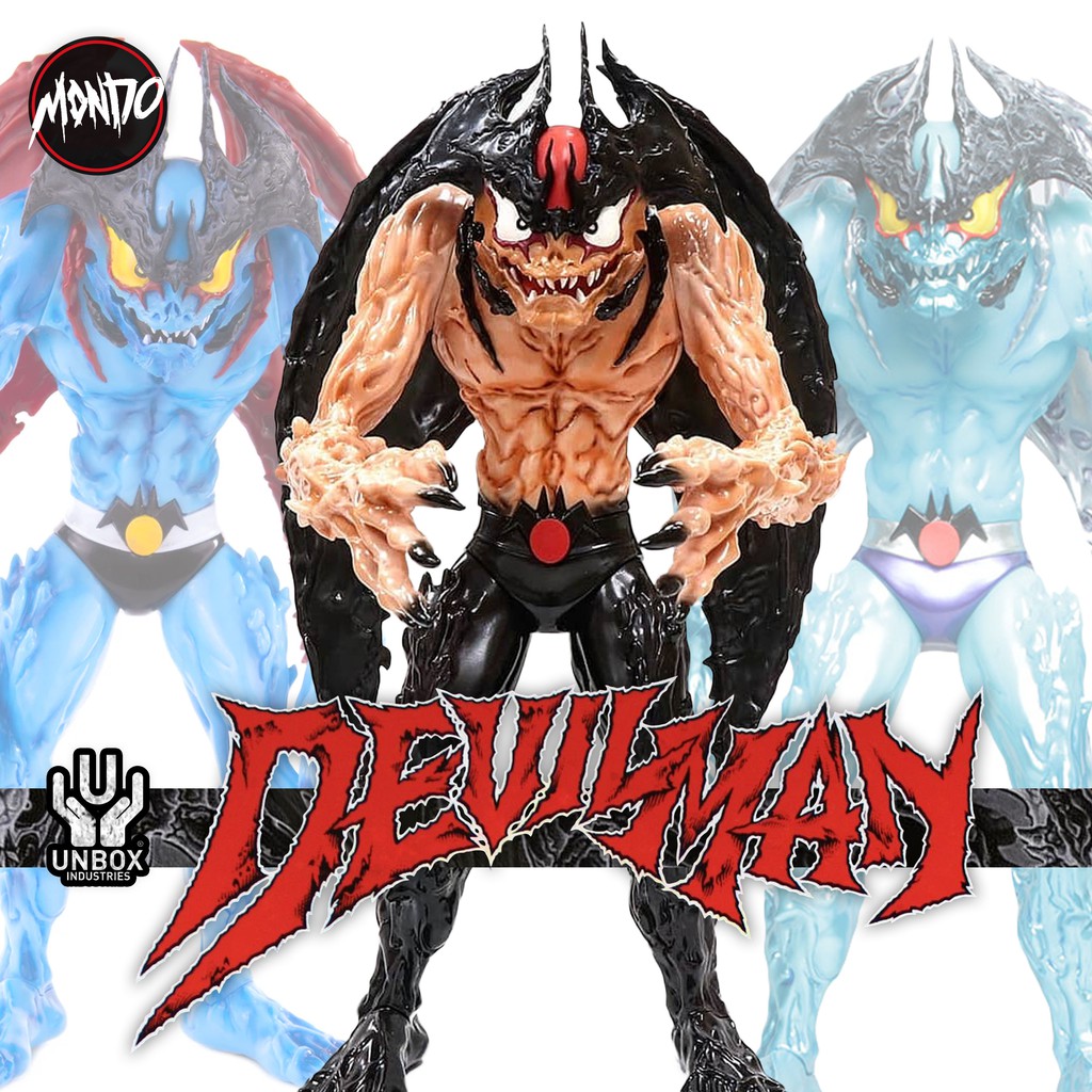 【撒旦玩具 SatanToys】預購 Unbox x Mondo【永井豪授權】惡魔人 可動公仔 肉色 Devilman