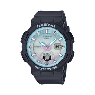 【CASIO】BABY-G 海洋女神波光閃耀雙顯錶-黑X漸層藍面 BGA-250-1A2 臺灣卡西歐保固一年