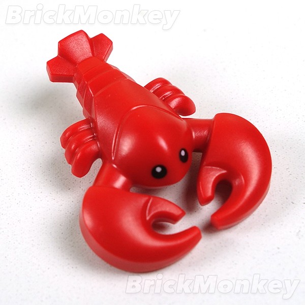 樂高 Lego 紅色 龍蝦 海鮮 動物 食物 27152pb01 人偶 城市 積木 animal Red Lobster