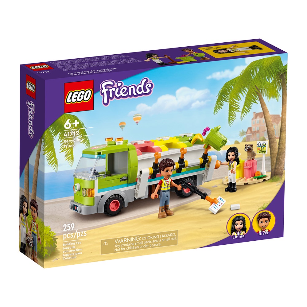 LEGO樂高 LT41712資源回收車2022_Friends 姊妹淘系列