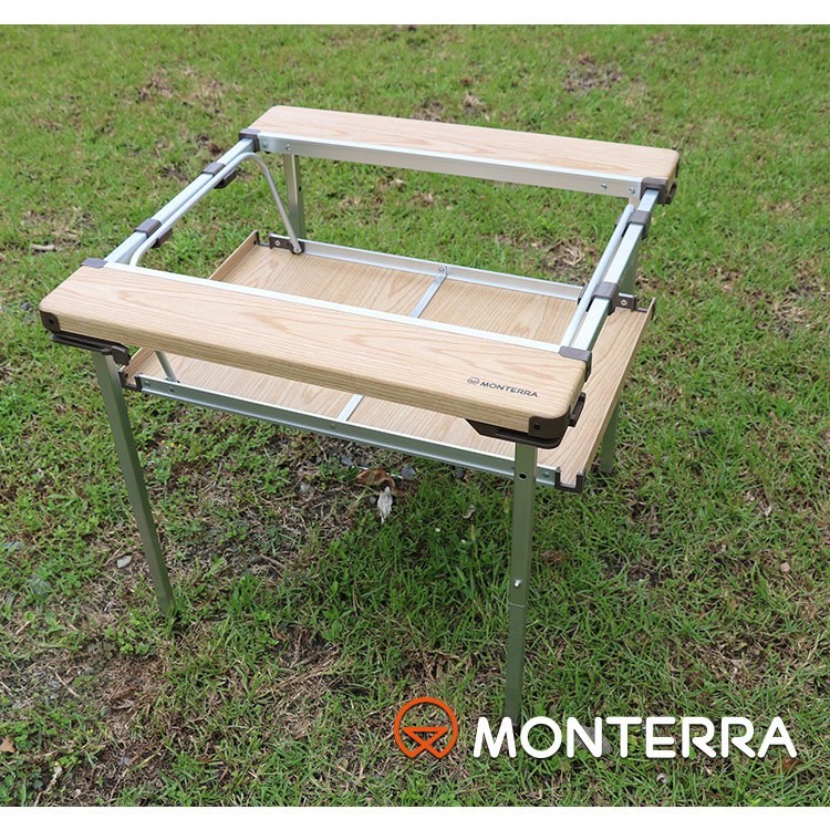 Monterra 輕量玻璃纖維折合桌 Fiesta System B /  (摺疊、折疊、露營桌椅)