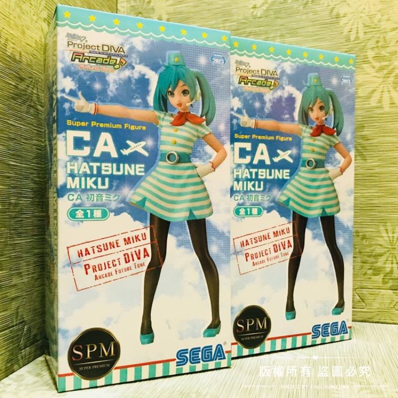 正版日版ca 空服空姐初音未來spm 景品公仔非金證春服夏服秋服冬服賽車黏土人雪初音 蝦皮購物