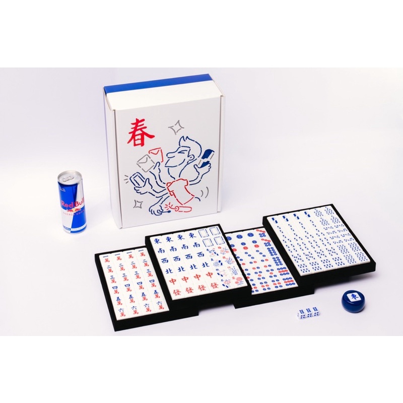Red Bull 麻將組‼️限量‼️限量麻將、過年麻將、特殊麻將、特製麻將、麻將禮盒