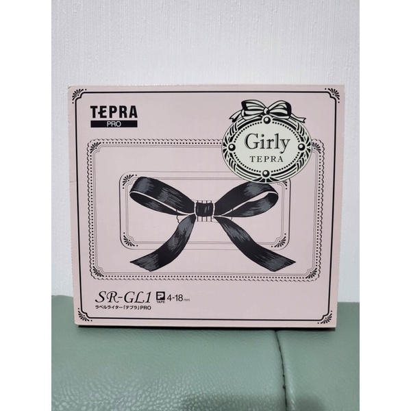 日本 KING JIM GIRLY TEPRA 標籤機 打印機 緞帶機 紙膠帶機 SR-GL1 限量 二手 粉色 標籤