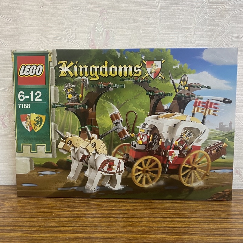 「翻滾樂高」LEGO 7188 城堡系列 國王馬車的埋伏 全新未拆