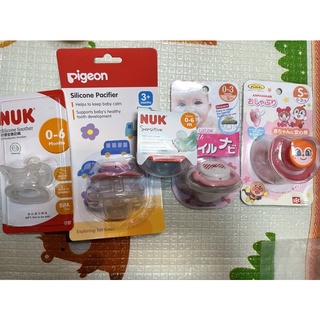 NUK.Combi.pigeon.日本細菌人妹妹6顆奶嘴 0-6以上