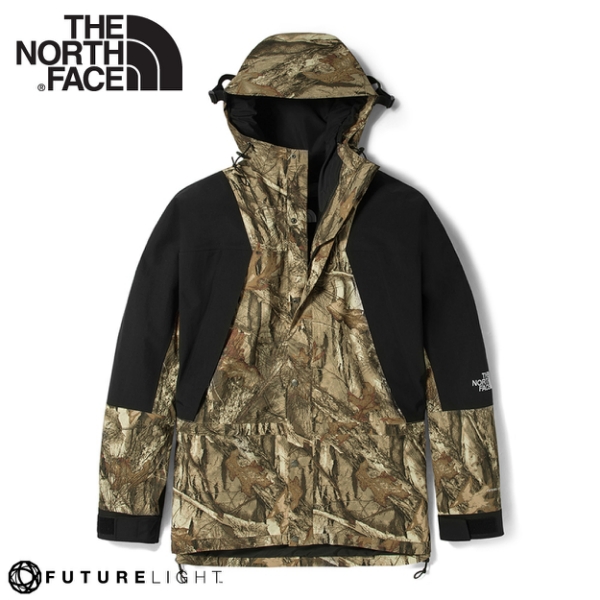 【The North Face 男 ICON 防水防風外套(美版)《森林印花/黑》】4R52/衝鋒衣/防水外套/悠遊山水