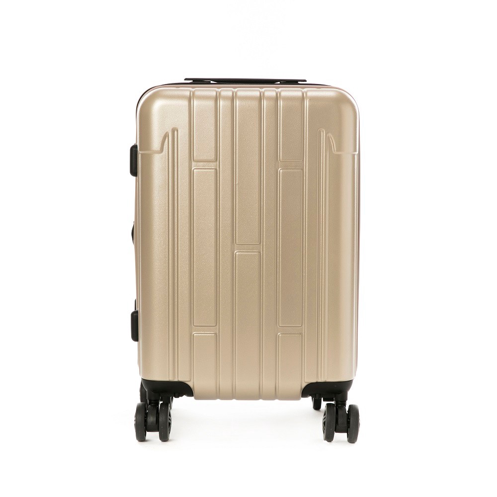 HOLA 龐森可擴充行李箱 20吋 香檳金