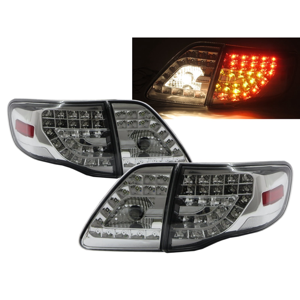 卡嗶車燈 適用 TOYOTA 豐田 COROLLA Altis E140/E150 08-10 四門車 LED 尾燈