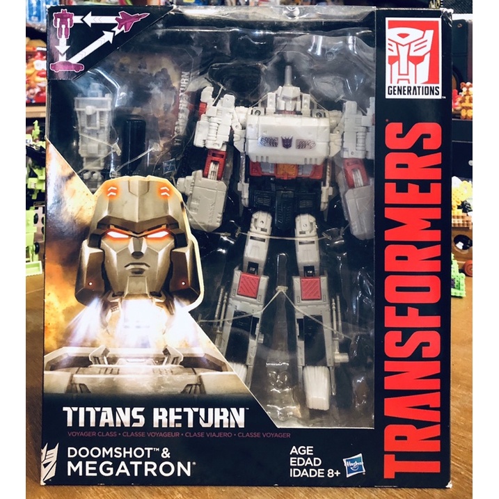 全新好物出售 孩子寶正版授權 變形金剛transformers 泰坦之Titans return 密卡登Megaturn