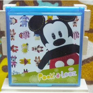 正版﹝Disney﹞授權※Mickey Mouse米老鼠※【米奇Pook a Looz方鏡造型】折鏡/立鏡/隨身鏡