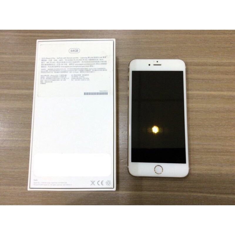 Apple 十成新 iphone6 plus 64g 金