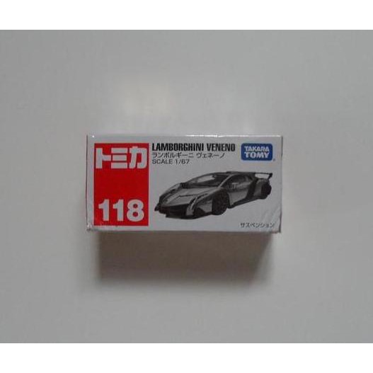 TAKARA TOMY TOMICA 118 LAMBORGHINI VENENO 藍寶堅尼 多美小汽車 火柴盒小汽車