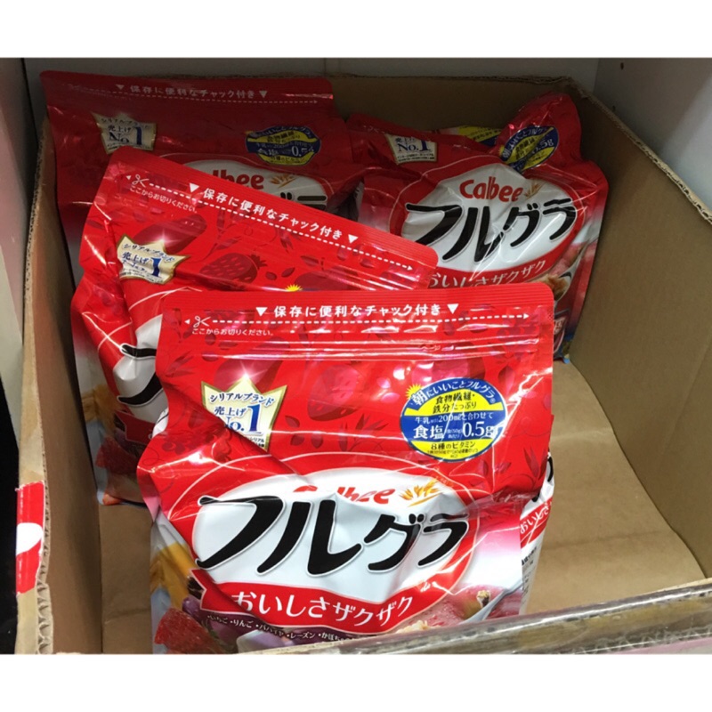 （12/17截團）日本代購 Calbee綜合水果穀物麥片 800g