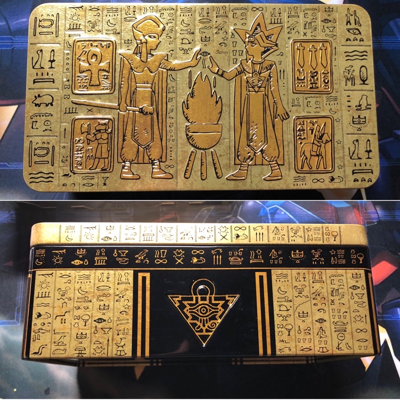 《JIA》遊戲王 MP20 美英黃金櫃 鐵盒 卡盒