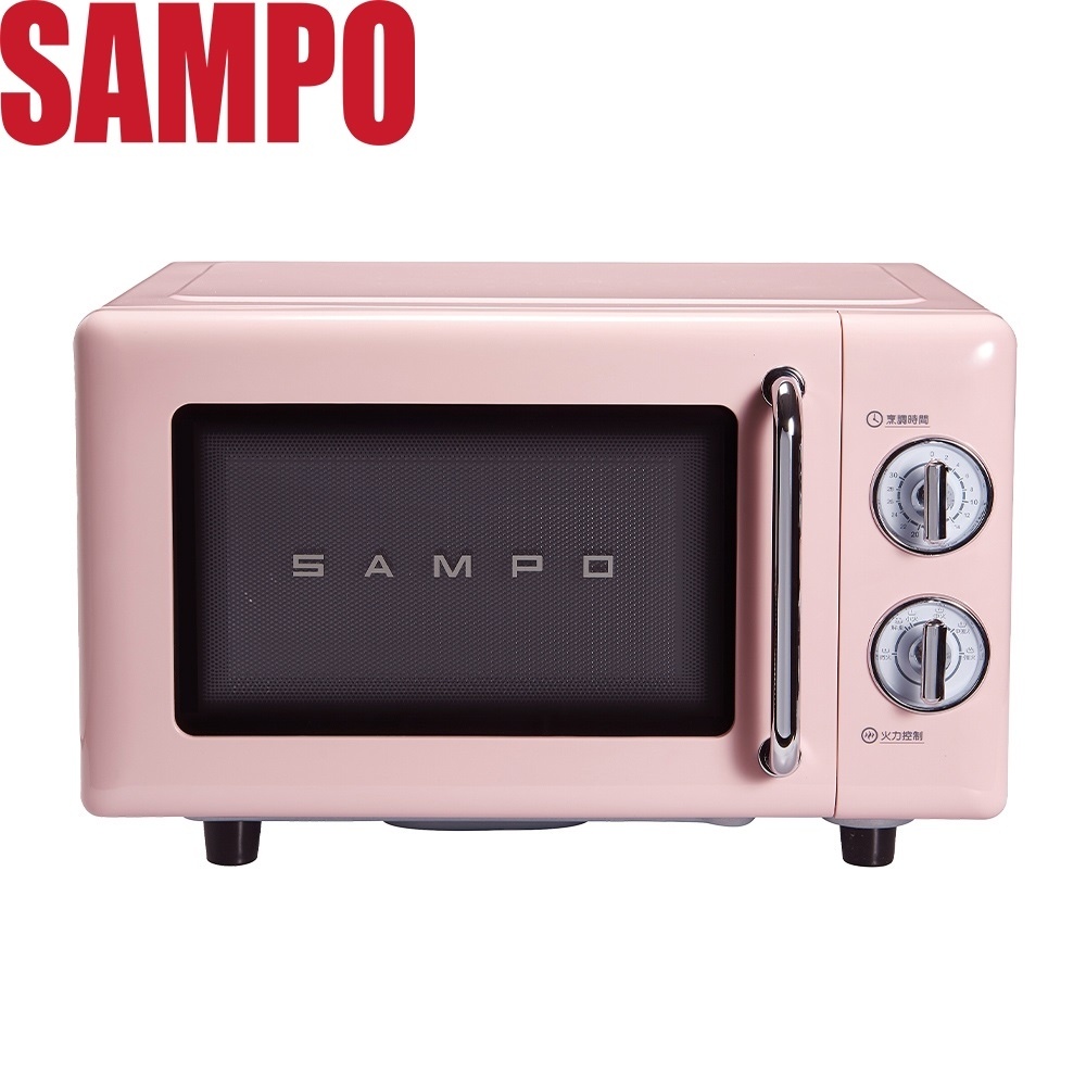 SAMPO聲寶 20L經典美型機械式平台微波爐 RE-C020PR  [A級福利品‧數量有限]