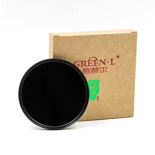 【勁昕科技】格林爾綠葉系列可調ND2-400減光鏡58mm相機濾鏡中灰密度鏡
