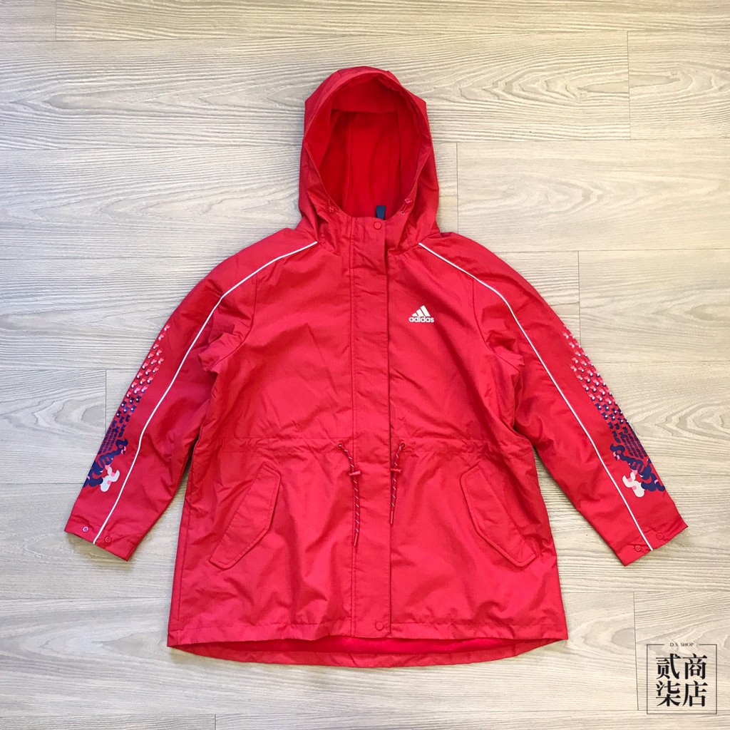 (貳柒商店) ADIDAS CNY JKT WARM 女款 紅色 新年 牛年 外套 防風外套 長版 GP0626