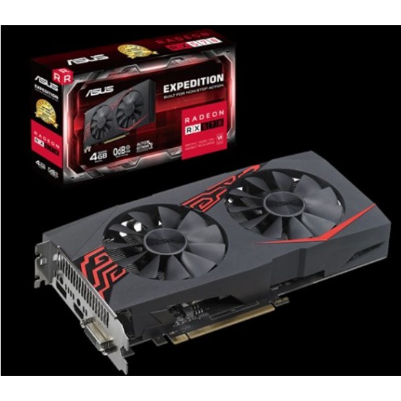 ASUS 華碩 EX-RX570-4G-V2 顯示卡 [新品] [保固-可上官網註冊]