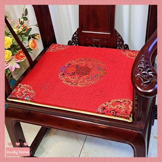 【Lovely home】中式紅木沙發靠枕實木家具坐墊太師椅餐椅圈椅茶桌椅子椅墊套防滑