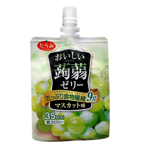 【TARAMI】日本果凍飲便利包-青葡萄 150G-City'super