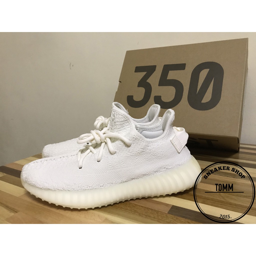 【Tom-m】ADIDAS YEEZY BOOST 350 V2 全白 純白 女鞋 24CM 現貨 CP9366