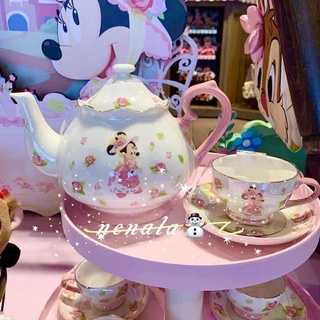 現貨✨上海迪士尼 復活節 米奇米妮 奇奇蒂蒂 茶壺 茶杯 茶具組 下午茶