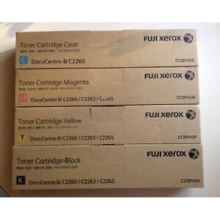 C2260彩色影印機原廠碳粉全錄 Xerox CT201434 CT201435 CT201436 CT201437