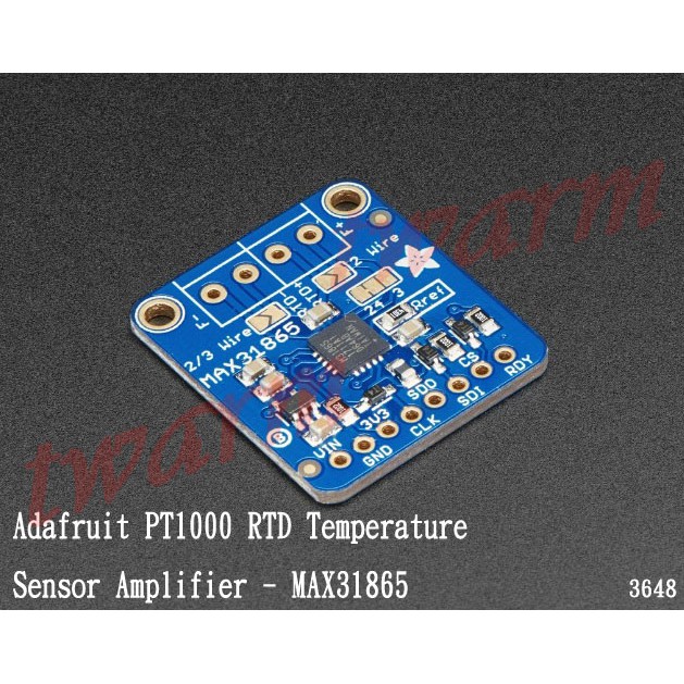 ✨ PT1000 RTD Temperature Sensor Amplifier - MAX31865 (ada364