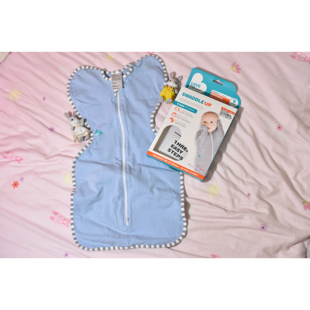 [kitty] Love to dream  嬰兒包巾 / S 一般款 / 第一階段 / 藍 / 9成5新 有原包裝盒