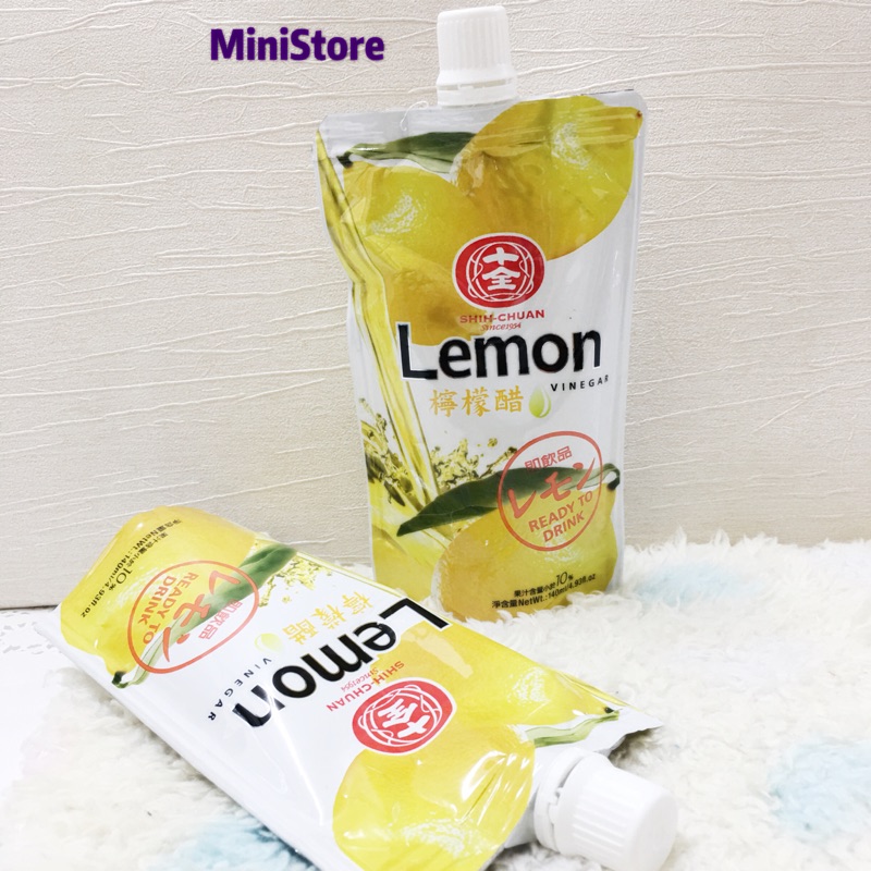 十全 檸檬醋飲料LEMON VINEGAR 140ml促銷15元