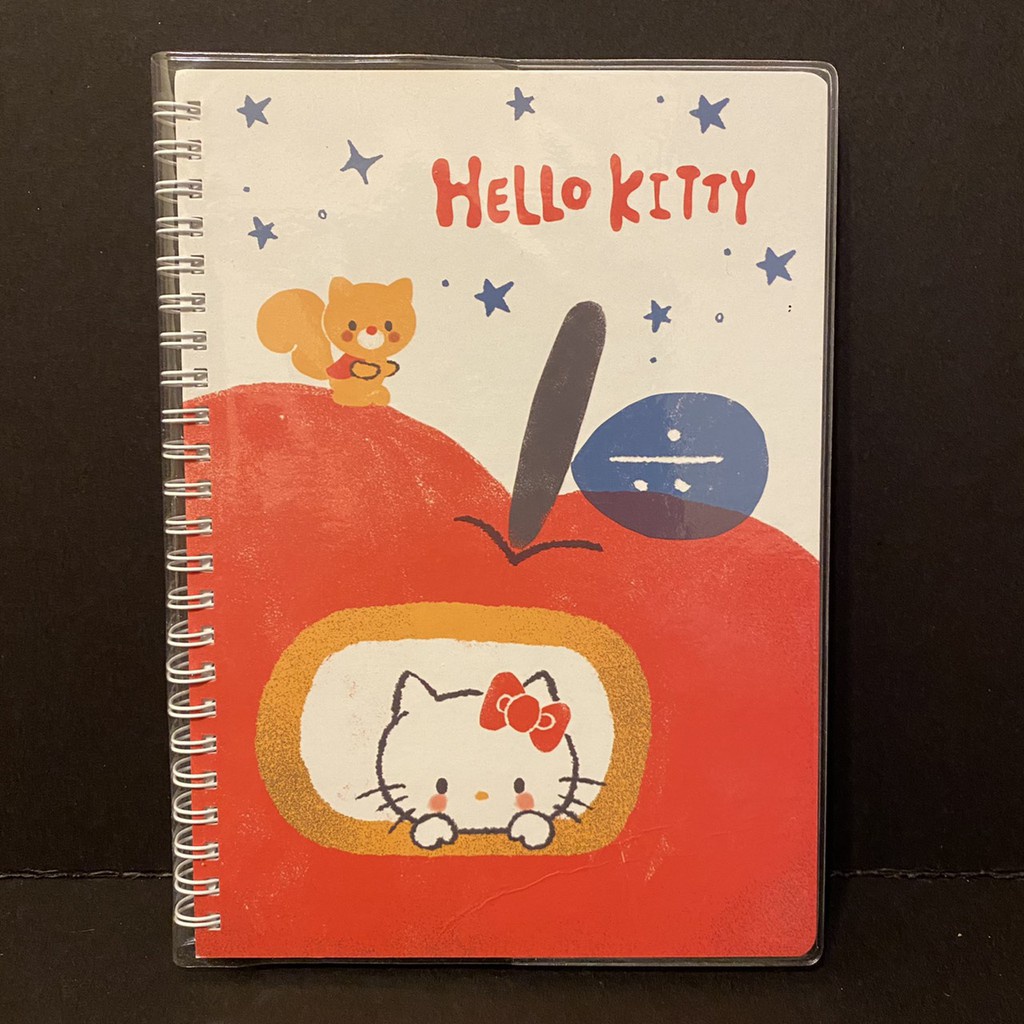 【三麗鷗Hello Kitty】活頁 膠套 筆記本 記事本 - 25K