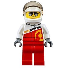【小荳樂高】LEGO 賽車系列 拉力賽 賽車手 (60113原裝人偶) cty0611