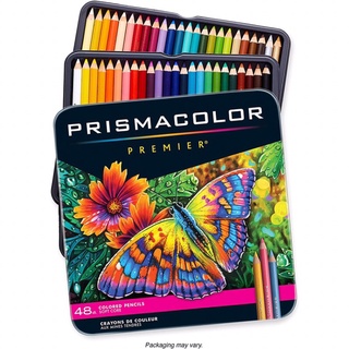 ✅現貨🟡臺灣實體店面🔴非代購 板橋酷酷姐美術！美國 Prismacolor 霹靂馬 油性色鉛筆48色鐵盒裝！
