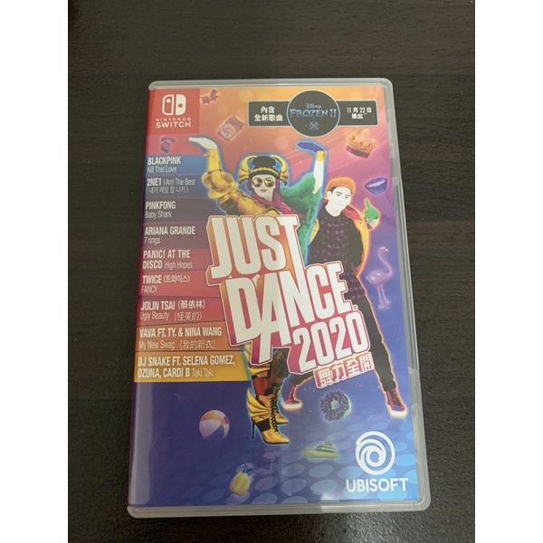 Switch 二手 Just Dance 2020舞力全開 附贈腕帶