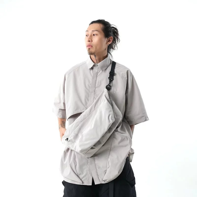 『Definite』OCTO GAMBOL SS22/ 04 ST-072 Crossbag Shirt