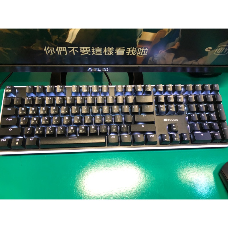 Irocks K61M 青軸 RGB 鍵盤