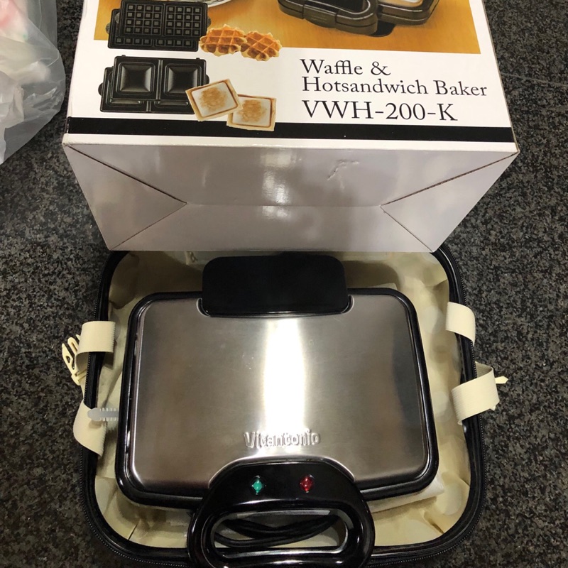《哈利現貨不用等》日本東京購入 Vitatonio小v鬆餅機 VWH-200-K