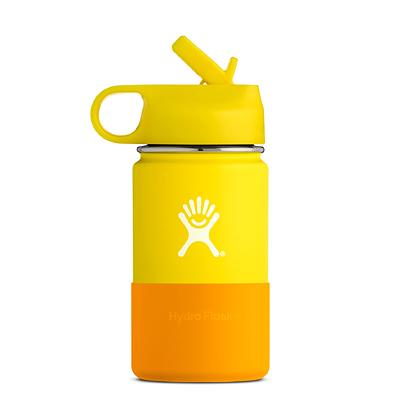 Hydro Flask Hydration兒童寬口保溫鋼瓶/ 12oz/ 檸檬黃 eslite誠品