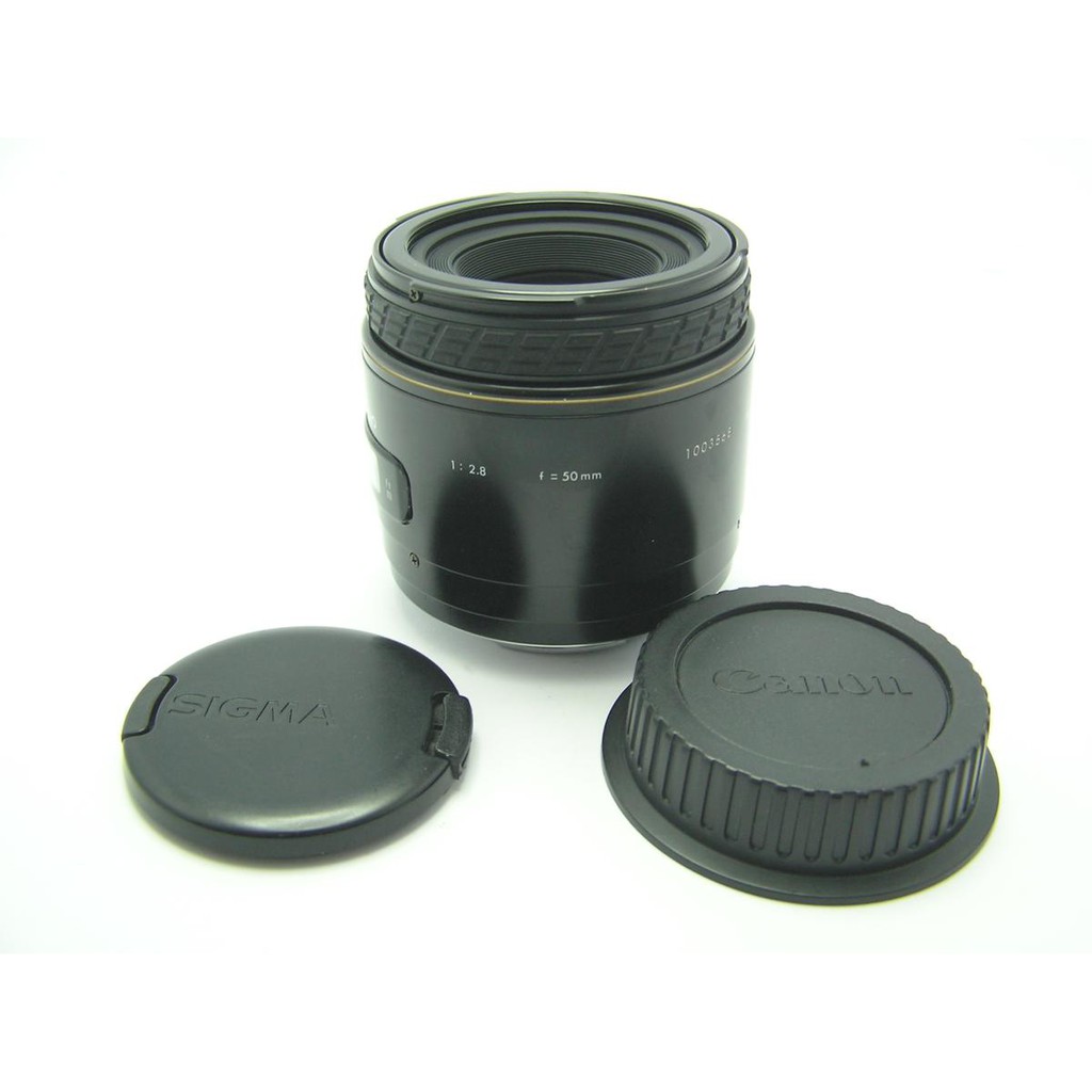 佳能Canon用 SIGMA AF 50mm F2.8 MACRO 微距鏡頭 底片機專用 (三個月保固 )