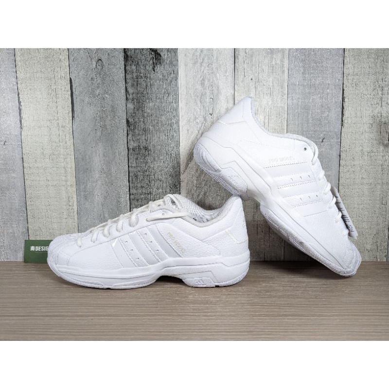 南🔥限時特價現貨 ADIDAS PRO MODEL 2G LOW 籃球鞋 FX7099 全白 低筒 復古 籃球鞋