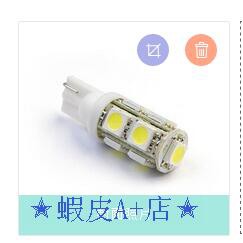 【蝦皮A+店】T10 9晶 台灣製造 LED 汽機車小燈 燈泡 方向燈