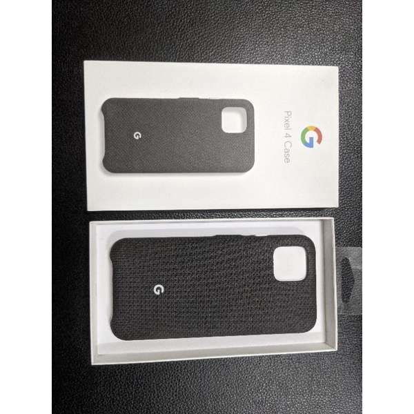 Google Pixel 4 原廠織布保護套-黑（送保護貼