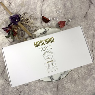 波妮香水♥ Moschino Toy2 熊芯未泯 女性淡香精 禮盒 (小香5ml+沐浴膠25ml+身體乳25ml)